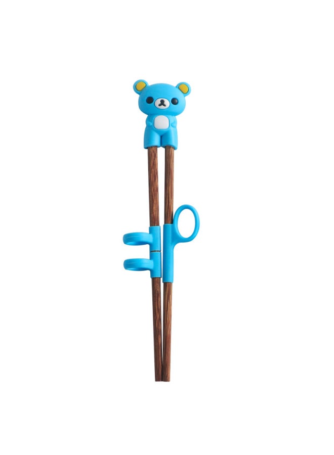Daily Use Tableware/chopsticks - Bamboo Chopsticks Lotus Design-Color:Bear Wooden Chopsticks Set - Image 1
