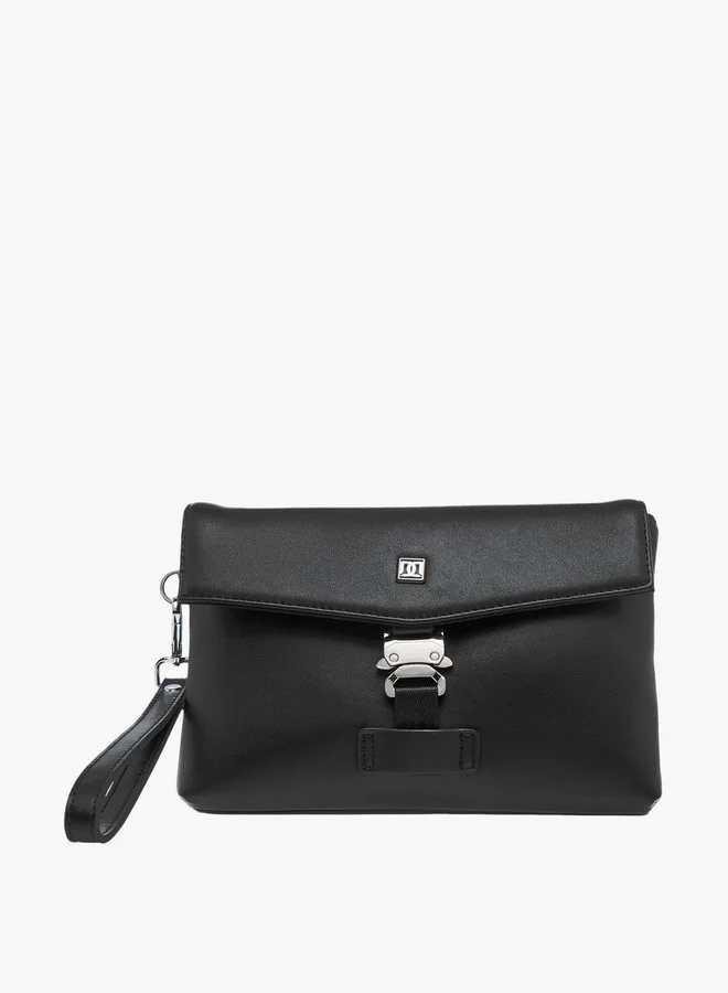Solid Bag with Wristlet