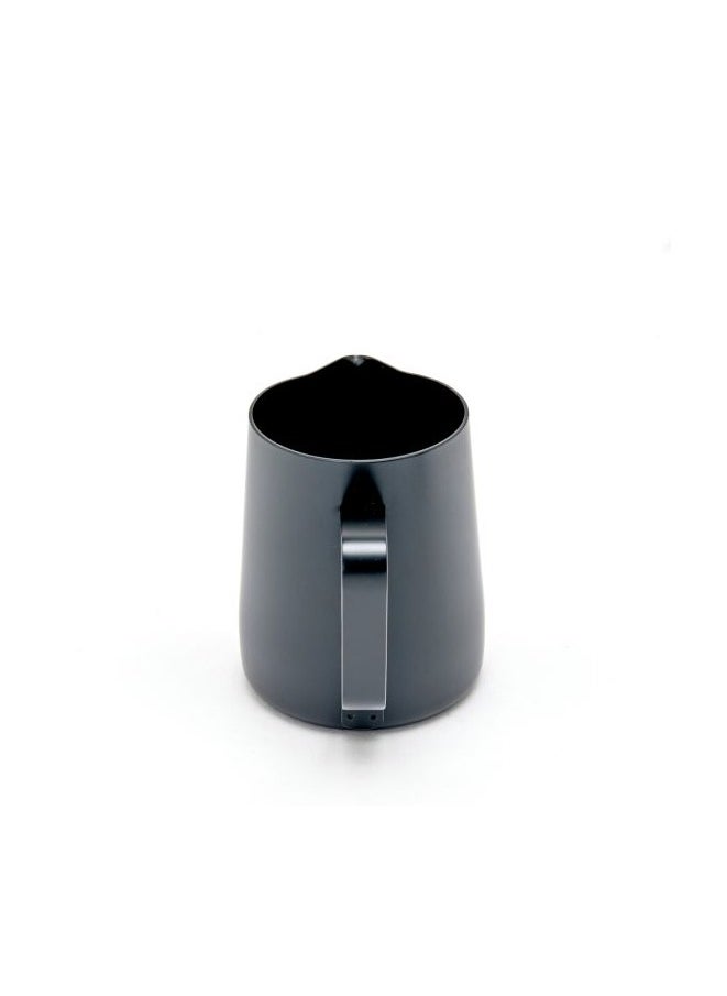 Rhino Coffee Gear - Stealth Milk Pitcher, Professional Pouring Spout, Polished Non-Stick Coating, Stainless Steel, 12oz (360ml) - Black - Image 1