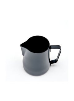 Rhino Coffee Gear Stealth Milk Pitcher, Professional Pouring Spout, Polished Non-Stick Coating, Stainless Steel, 12oz (360ml) - Black  - Image 5