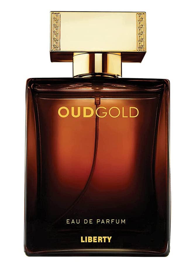 Liberty Luxury Oud OudGold Premium Perfume Spray for Men and Women (50ml/1.7Oz), Eau De Parfum (EDP), Designed in France, Long Lasting Smell, Woody notes - Image 1