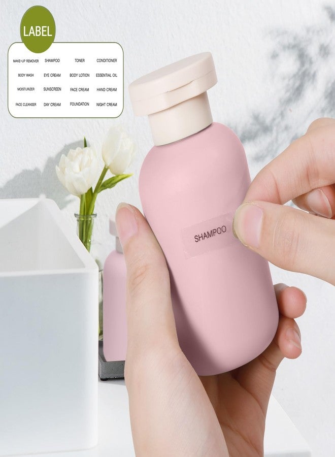 ASEVAT 3.4 oz/3 Pcs Travel Bottles for Toiletries, Leak Proof Squeeze Bottles Refillable, Plastic Bottles with Caps for Shampoo, Lotion, Cream, Conditioner and Liquids - Image 4