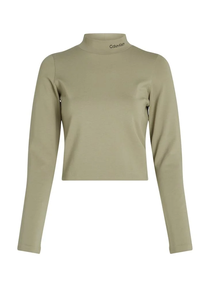 كالفن كلاين جينز Logo Detail Knitted Top