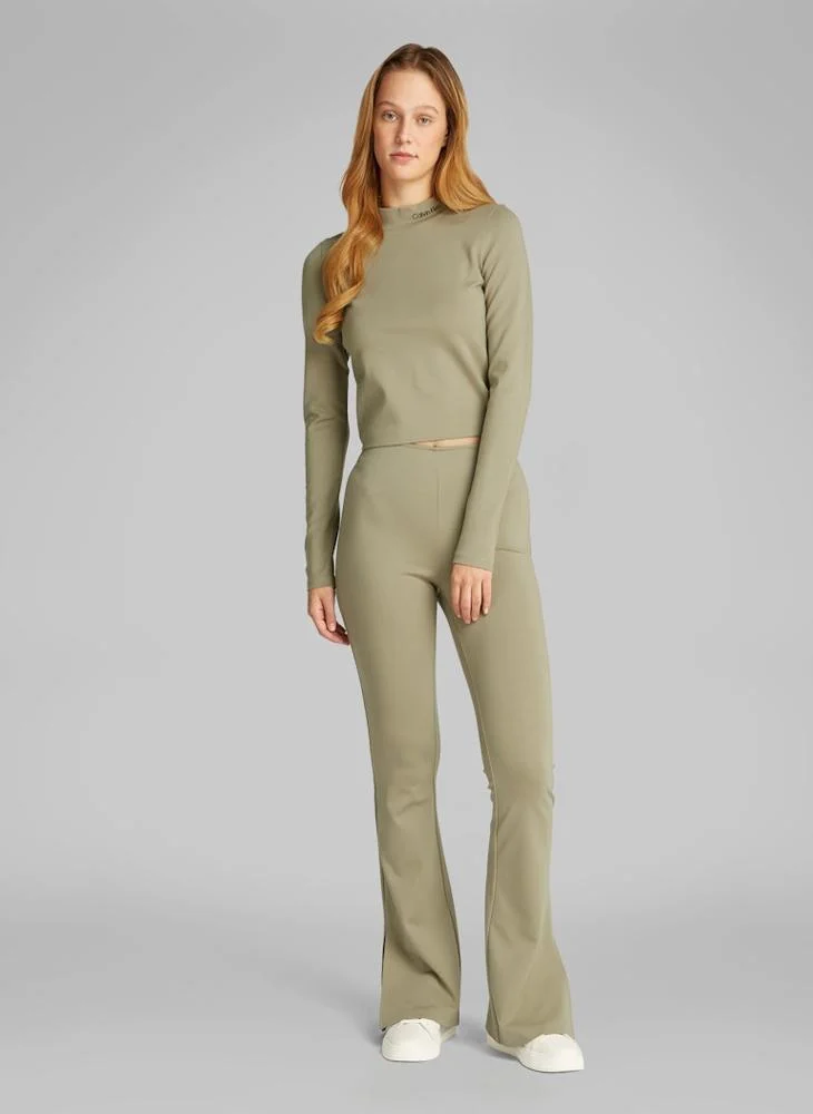 كالفن كلاين جينز Logo Detail Knitted Top