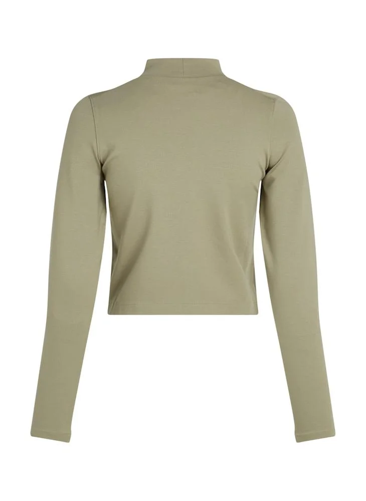 كالفن كلاين جينز Logo Detail Knitted Top
