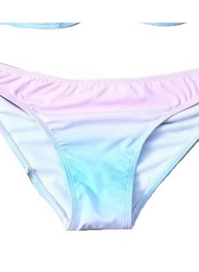 Mermaid bikini swimsuit gradient shell bikini beach swimsuit - Image 3