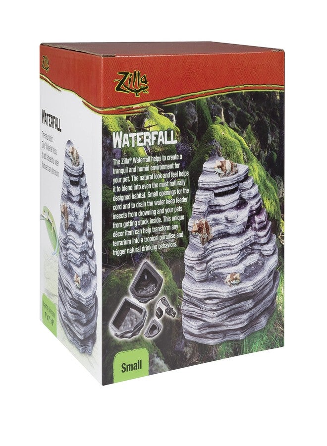 Zilla Pet Reptile Terrarium Waterfall Décor, Small - Image 4