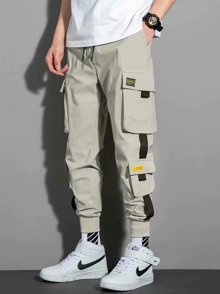Ins High Street Functional Overalls Trendy Brand Hip-Hop Casual Trousers For Men And Women - Image 1