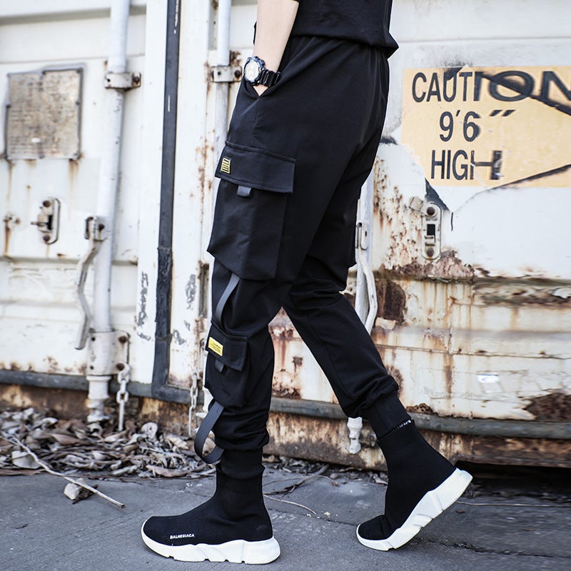 Ins High Street Functional Overalls Trendy Brand Hip-Hop Casual Trousers For Men And Women - Image 3