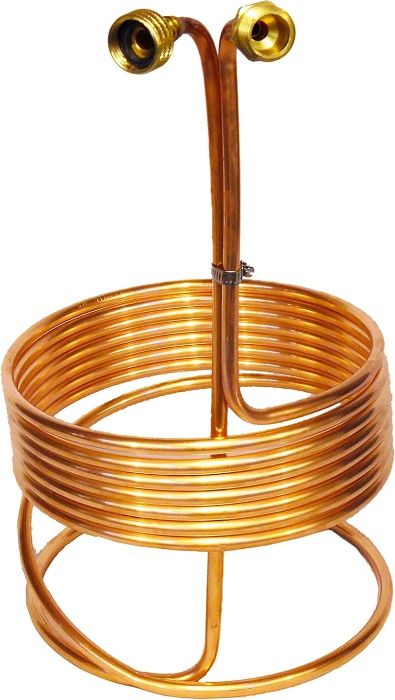 NY Brew Supply Copper Wort Chiller, Medium - Image 2