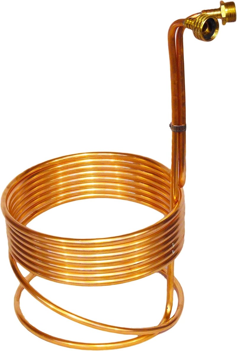 NY Brew Supply Copper Wort Chiller, Medium - Image 1