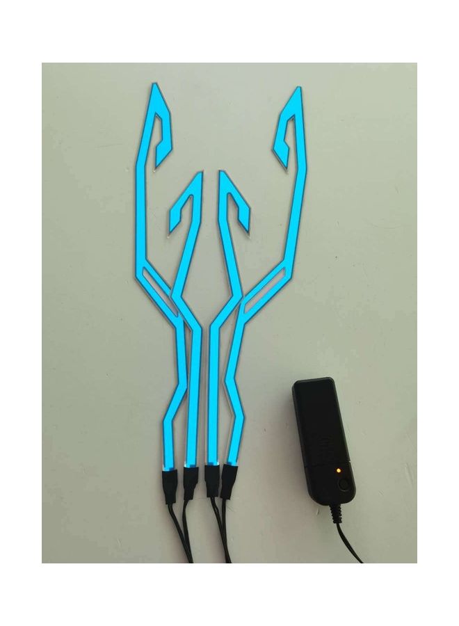 NIBEMINENT Helmet Luminous Safety Strips - Image 1