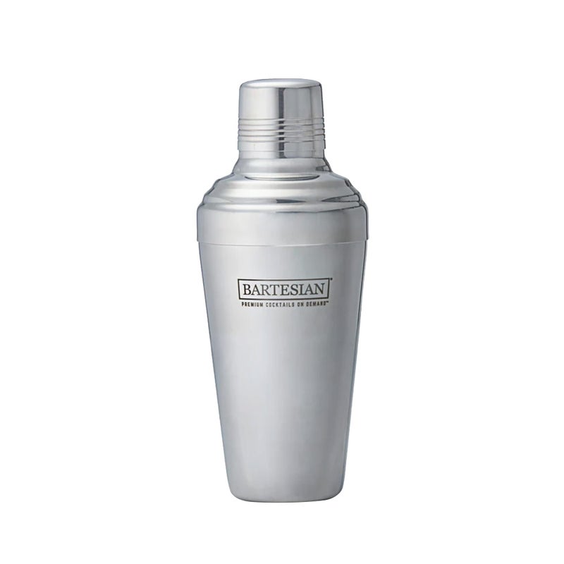 Bartesian Stainless Steel Cocktail Shaker 16 Ounce Bartender Cocktails Shakers Bar Accessories for the Home Bartending Mixology Barware Mixer Cup Professional Mixed Drink Shaker Utensil Tool