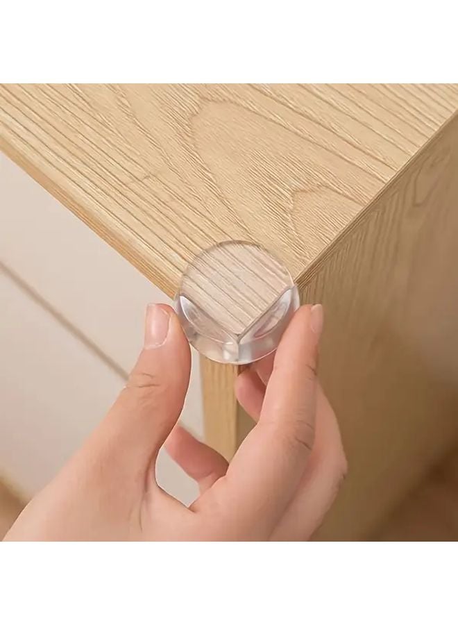 20pcs Transparent Anti Collision Corner Protectors Scratch Resistant Adhesive Furniture Covers - Image 2