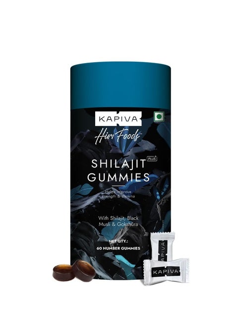 Shilajit Gummies, 60 gummies