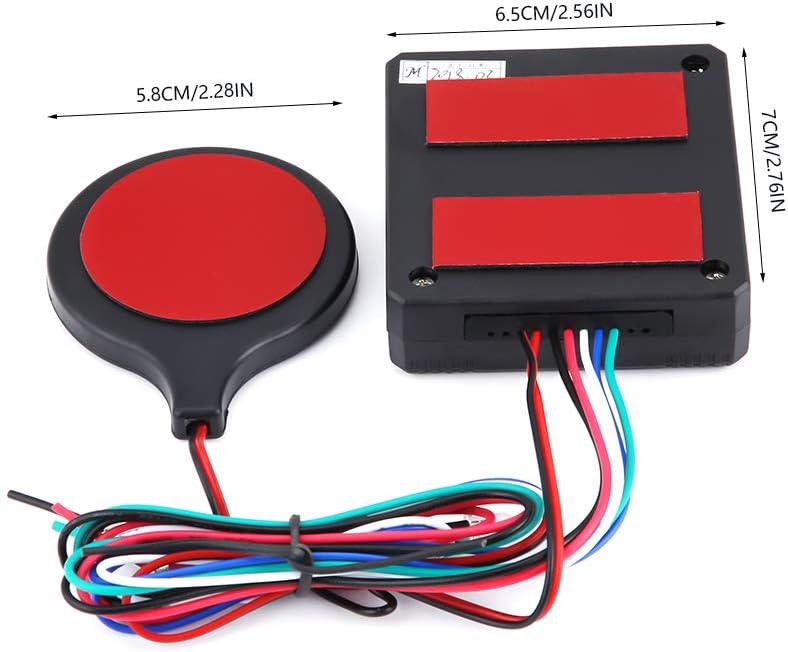 Motorcycle ID Card Lock ID Card Sensor Anti Theft Device Security Lock Motorcycle Security System Smart Induction Invisible Alarm Sensor Motorcycle Alarm with Remote car Alarm car Alarm - Image 4