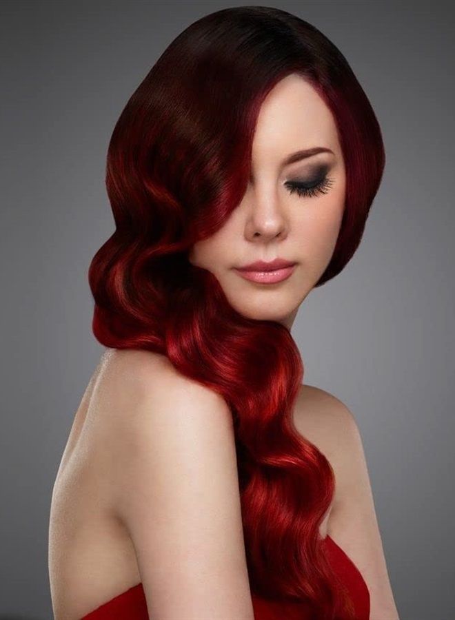 SPLAT Vegan and Cruelty-Free Semi-Permanent Hair Color Dye (6 Fl Oz, MIDNIGHT RUBY) - Image 1