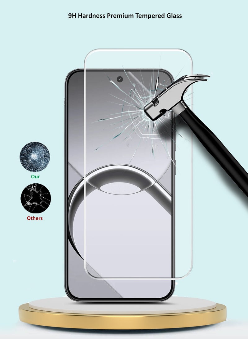 GMAX Realme 16 5G 2025 GMAX Premium Series Curved Edges 9H 2.5D Tempered Glass Screen Protector - Clear - Image 3
