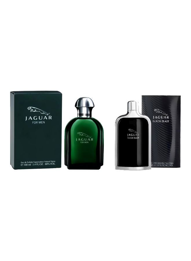 جاكوار طقم عطر EDT من قطعتين مكون من عبوة بلاك كلاسيك وعبوة تيستر Tester EDT 100 ml, Classic EDT 100ملليلتر - Image 1
