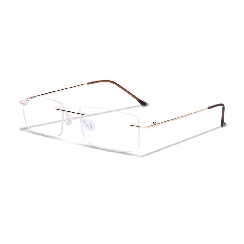 RedEx Rimless Rectangle Frame For Men & Women - Image 1
