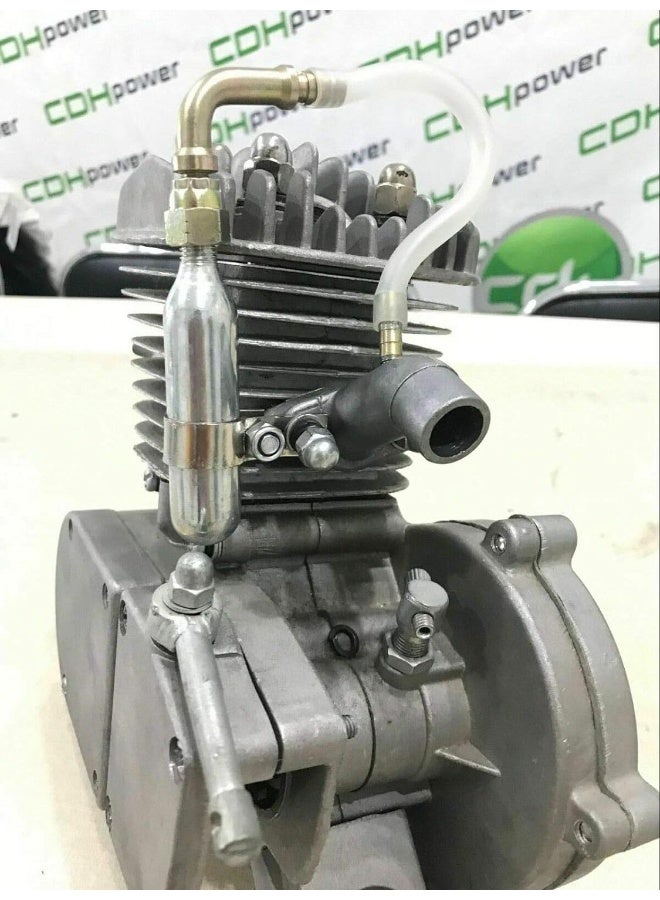 CDHPOWER Fuel Recycling Alum Manifold 32mm/40mm Intake Kit, 2 in 1, 2 Stroke Gas Engine Kit Motorized Bicycle 48cc/66cc/80cc/100cc - Image 2
