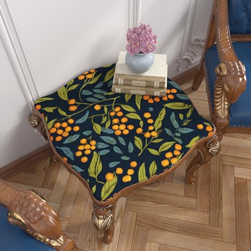 BOKEBEVE Boho Wallpaper Peel and Stick Floral Contact Paper Leaves Wall Paper for Closet Countertop Cabinet Renter Friendly Removable Self Adhesive Blue Orange Green 175 x 1965In - Image 3