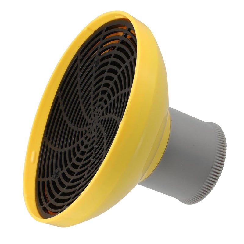 All-season available stock MAGICLULU Universal Hair Dryer Diffuser Attachment Yellow Blow Dryer Diffuser for Curly Hair Quick Drying Styling Tool Economical varied design options - Image 1