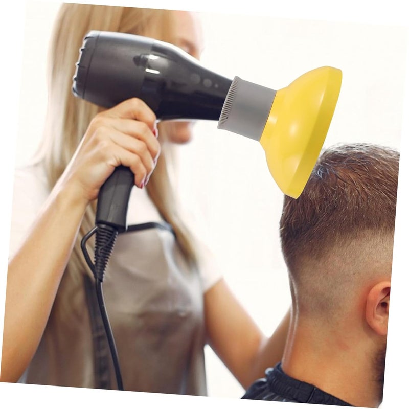 All-season available stock MAGICLULU Universal Hair Dryer Diffuser Attachment Yellow Blow Dryer Diffuser for Curly Hair Quick Drying Styling Tool Economical varied design options - Image 4