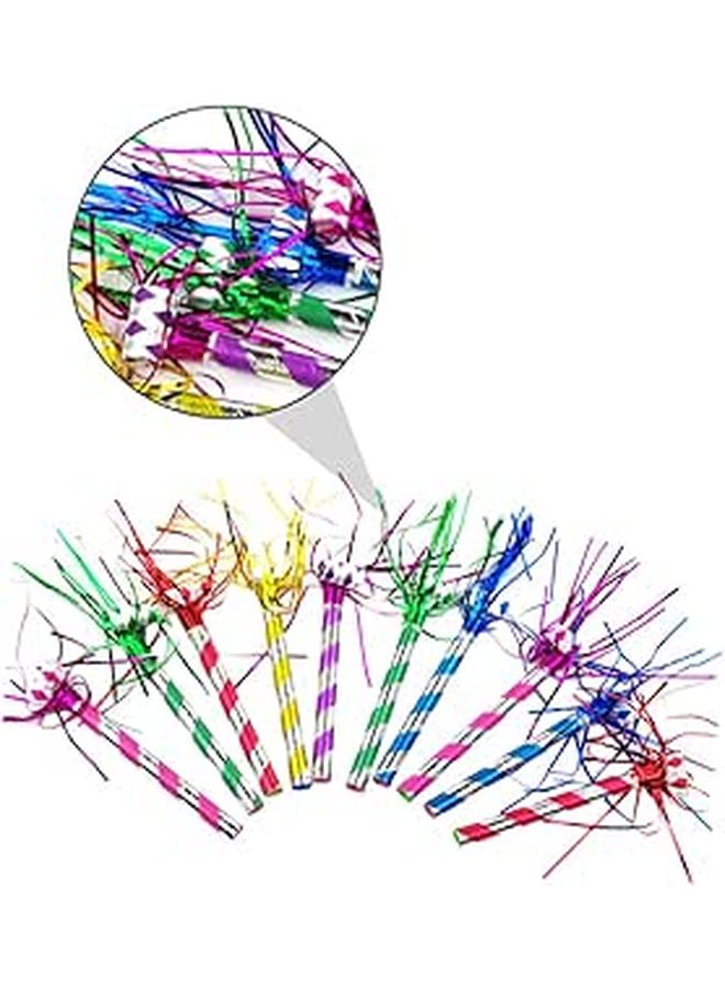 Colorful Plastic Whistles 30Pcs Party Favors For Birthdays Carnivals And Events - Image 1