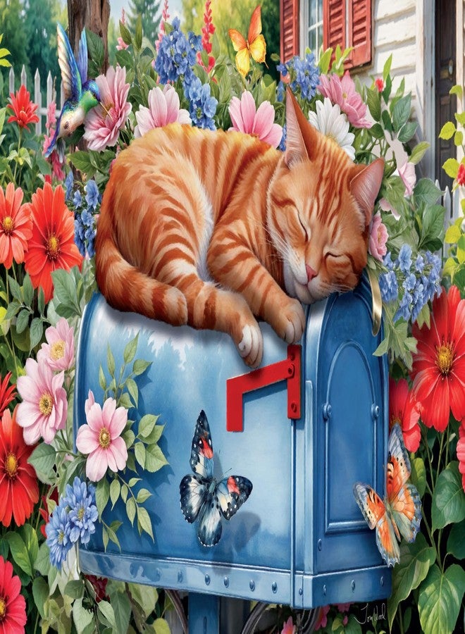 سيكو لعبة تركيب الصور Ceaco - Tom Wood - Cat Nap - 500 قطعة - نشاط مريح وممتع للكبار - Image 2