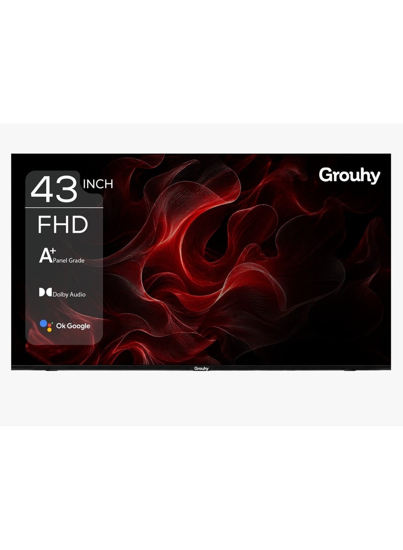 Grouhy 43 Inch Full HD LED Smart Frameless TV - GLD43SAWORV2 - Image 1