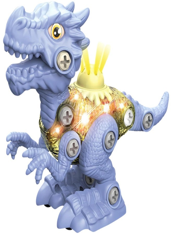 ThinkerPlace مجموعة ديناصور إغوانودون المنزلق من ThinkerPlace مع أضواء وأصوات | تعرّف على الأحافير | ألعاب ديناصورات قابلة للتفكيك | ابنِ، العب، وتعلّم | لعبة للأطفال من عمر 4 سنوات فما فوق | لعبة علمية وتعليمية - Image 1