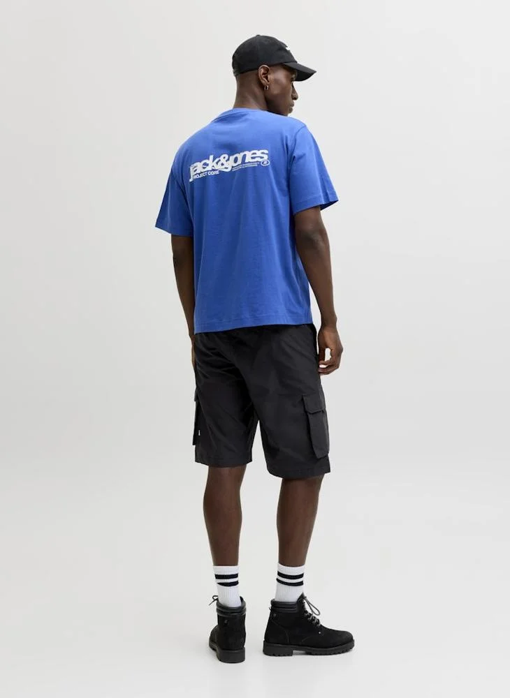 JACK & JONES Relaxed fit cargo jogger shorts