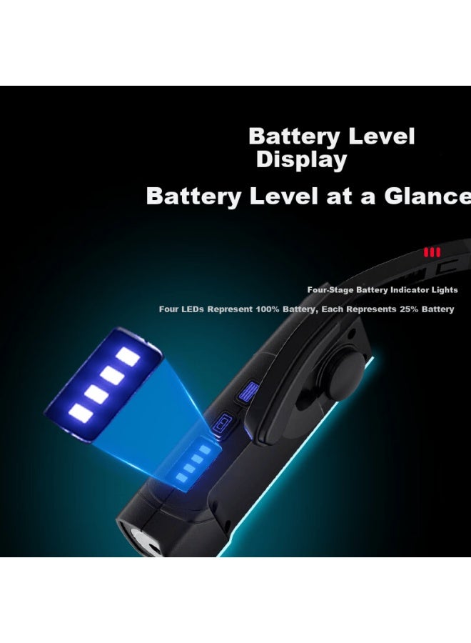 SkyFire Tianhuo Headlamp High Brightness Long Battery Life Rechargeable Head-worn Outdoor Lighting Sensor Military Mining Night Fishing Lamp - Image 4
