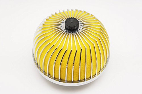 Autobahn88 Mushroom High Flow Air Intake Filter, 3" (76mm) Inlet, Oil-Free (Yellow) - Image 1