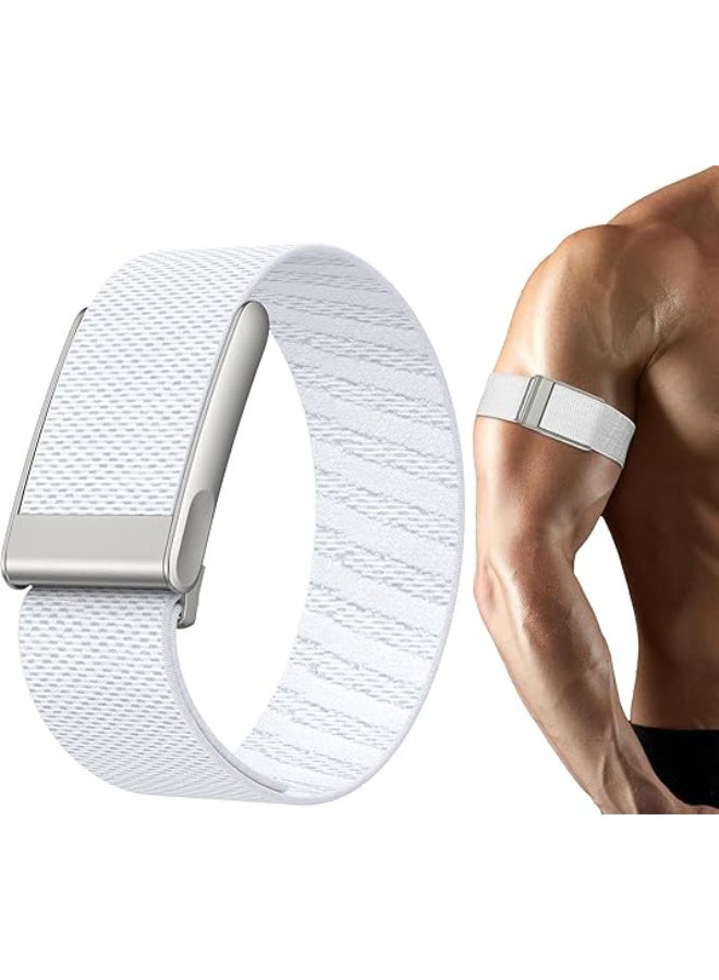 Bicep Band Compatible with Whoop 5.0 Life (MGECG) - Breathable, Comfortable Adjustable Nylon Arm Strap for Workout & Activity Tracking - Image 2