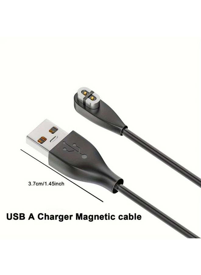 كابل شحن USB متوافق مع سماعات التوصيل العظمي، محول شحن مغناطيسي 5V 1A لـ AS800 S803 S810 AS700 AS660 S661 - Image 2