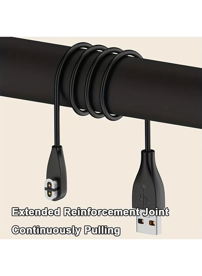 كابل شحن USB متوافق مع سماعات التوصيل العظمي، محول شحن مغناطيسي 5V 1A لـ AS800 S803 S810 AS700 AS660 S661 - Image 3