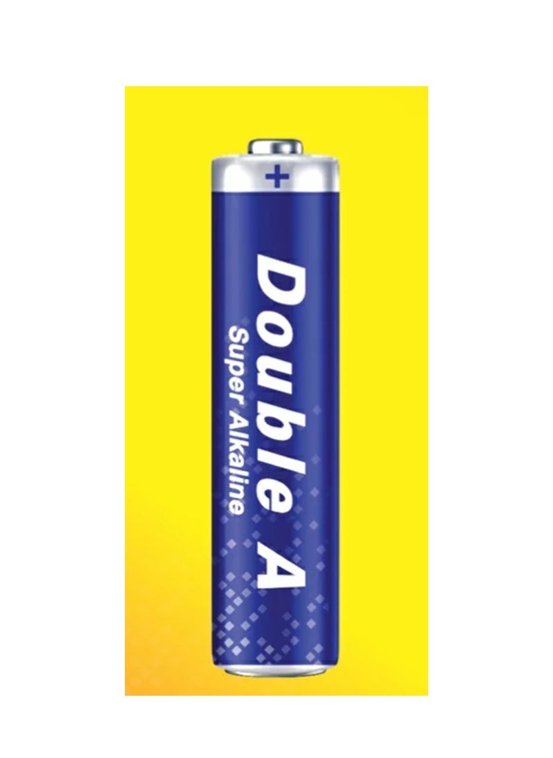 Double A - 4-Piece Super Alkaline AA Size Long Lasting Battery - Image 1