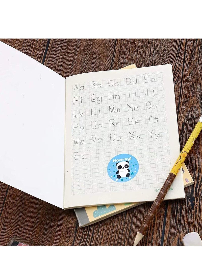 SYOSI Reward Stickers for Teachers, 500 Stickers for Kids in 8 Designs, 1 Inch School Stickers on Sheets. Teacher Supplies for Classroom, Potty Training Stickers, Motivational Stickers - Image 4