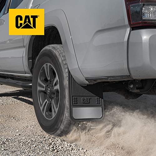 Cat® Mud Flaps for Trucks - Heavy Duty Rubber Truck Accessories & Wheel Liner Mud Flaps for Pickup Trucks - Splash Guards for Front or Back Tires - Some Drilling Required for Included Screws - Image 3