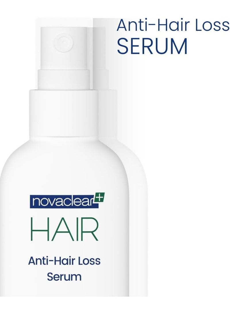 Novaclear Anti-Hair Loss Serum – Hair Strengthening & Density Boosting Serum with Baicapil™ and Botanical Extracts – 100 ML - Image 2