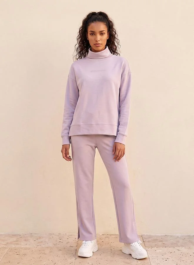 سبلاش اكتف Sweatshirt with Turtle Neck