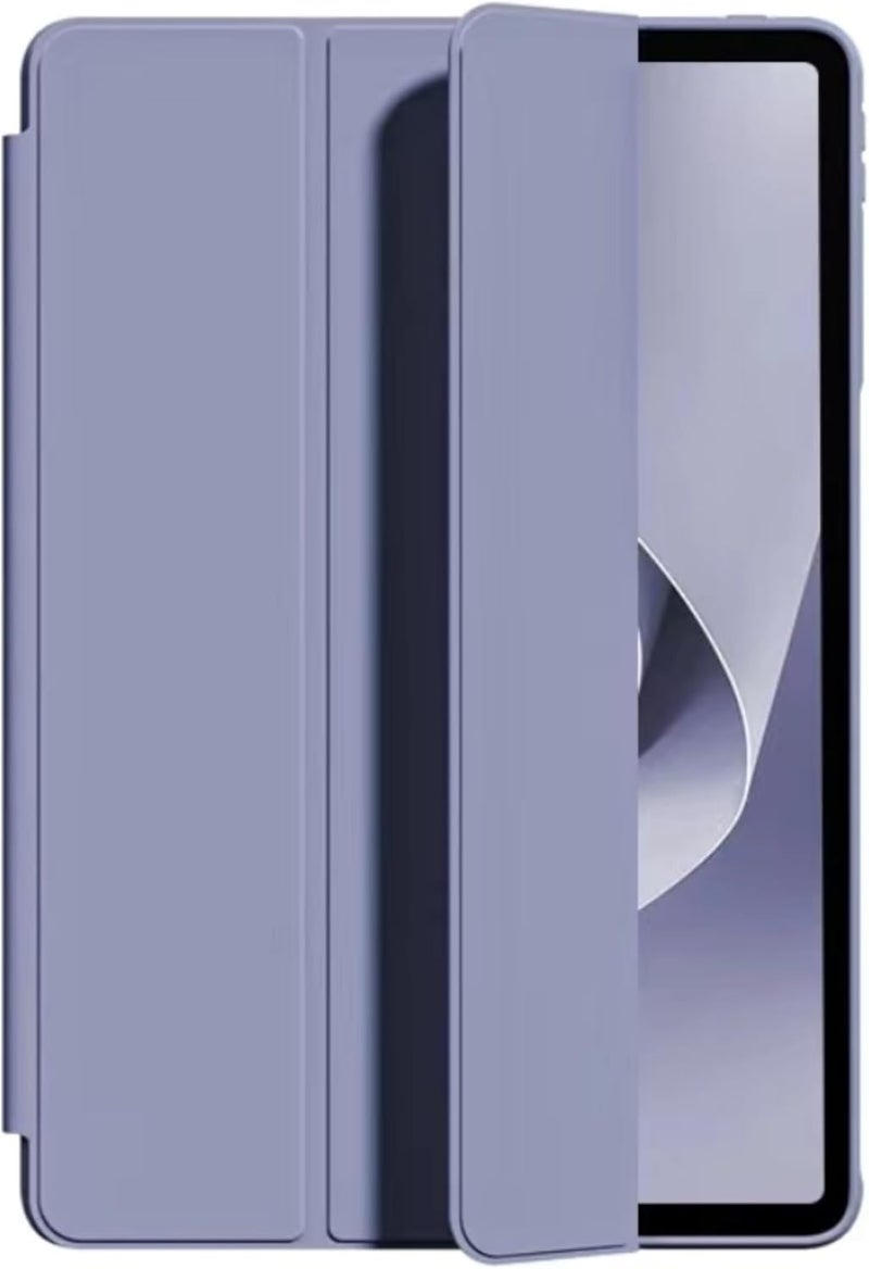 NESLIN غلاف لوحي متوافق مع Huawei Matepad 11.5 بوصة 2026/2024، غلاف ثلاثي الطيات نحيف مقاوم للصدمات من TPU بخلايا نحل مع حامل متين + غلاف تنبيه/نوم تلقائي لـ Huawei Matepad 11.5s (أرجواني) - Image 1