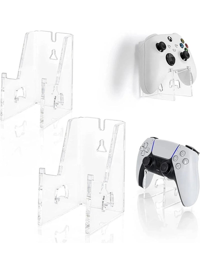 حامل يد تحكم ألعاب أكريليك يثبت على الحائط لجهاز PS5 PS4 Xbox Switch عالمي - Image 5