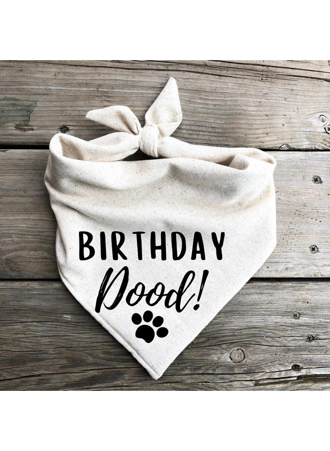 وشاح عيد ميلاد للكلاب من دود باندانا للحيوانات الأليفة، مناسب للحفلات والمناسبات (صغير) باللون البيج والأسود - Image 2