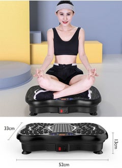 Vibration Plate Fitness Machine, Whole Body Exercise Vibration Fitness Platform, Weight Loss and Body Shaping Exercise Machine, Including Bluetooth-Pull rope-Touch screen-Remote control - pzsku/Z93783CF94DF9A21A888CZ/45/_/1665399999/0592a004-8069-4386-856e-8651ca39e1fd