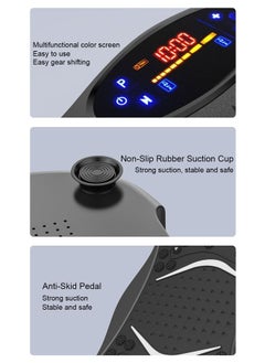 Vibration Plate Fitness Machine, Whole Body Exercise Vibration Fitness Platform, Weight Loss and Body Shaping Exercise Machine, Including Bluetooth-Pull rope-Touch screen-Remote control - pzsku/Z93783CF94DF9A21A888CZ/45/_/1665399999/a6329ed2-ab4e-4ec8-841c-4147d9470dcc