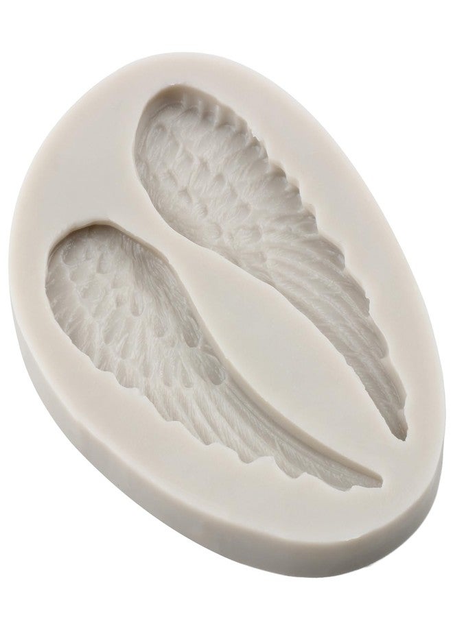 MINFEIDMS Angel Wing Fondant Silicone Molds For Cake Decorating Cupcake Topper Candy Chocolate Gum Paste Polymer Clay Set Of 1 - Image 5