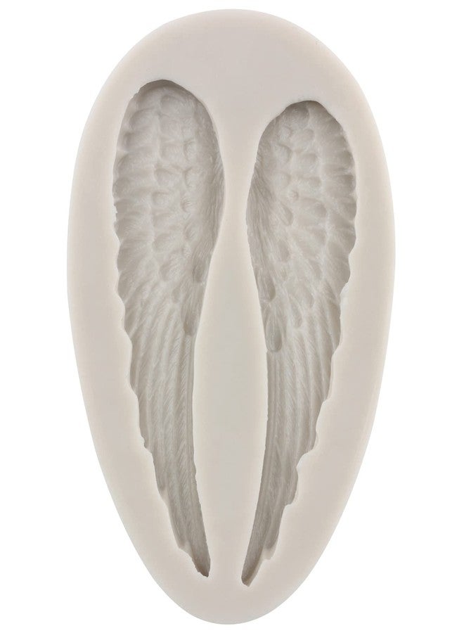 MINFEIDMS Angel Wing Fondant Silicone Molds For Cake Decorating Cupcake Topper Candy Chocolate Gum Paste Polymer Clay Set Of 1 - Image 3